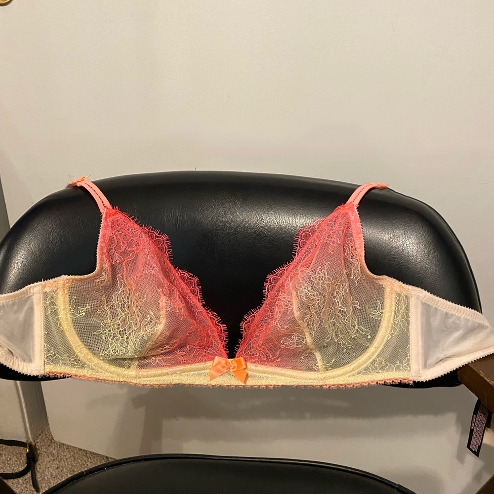 Victoria’s Secret Ombré effect very sexy unlined plunge bra